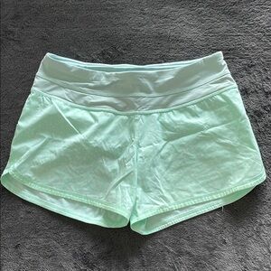 Lululemon Mint Green Women's Shorts